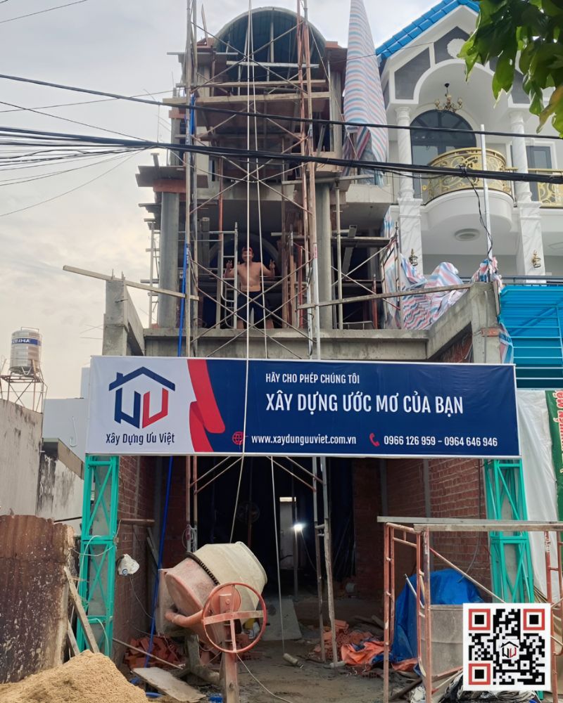 Thi công xây dựng nhà phố tại Tiền Giang