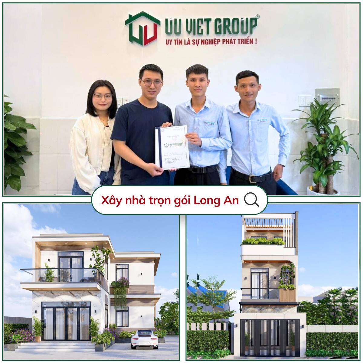 Xây nhà trọn gói tại Long An