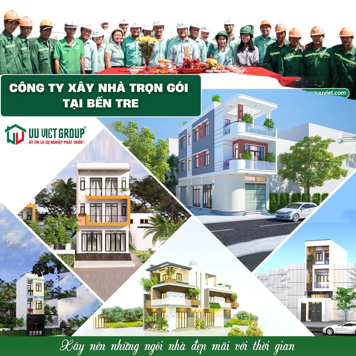 Xây nhà trọn gói tại Bến Tre