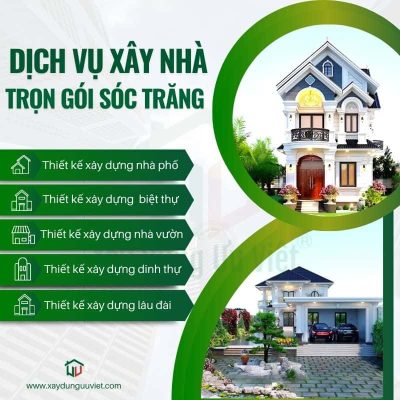 Dịch vụ xây nhà trọn gói tại Sóc Trăng