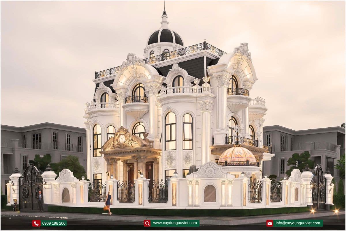 Biệt thự kiến trúc cổ điển