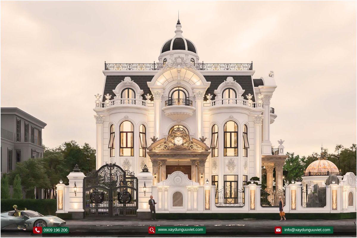 Biệt thự kiến trúc cổ điển