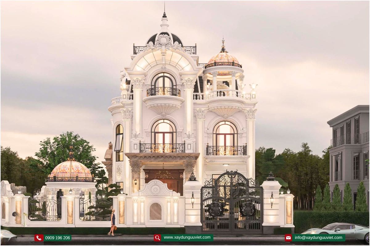 Biệt thự kiến trúc cổ điển