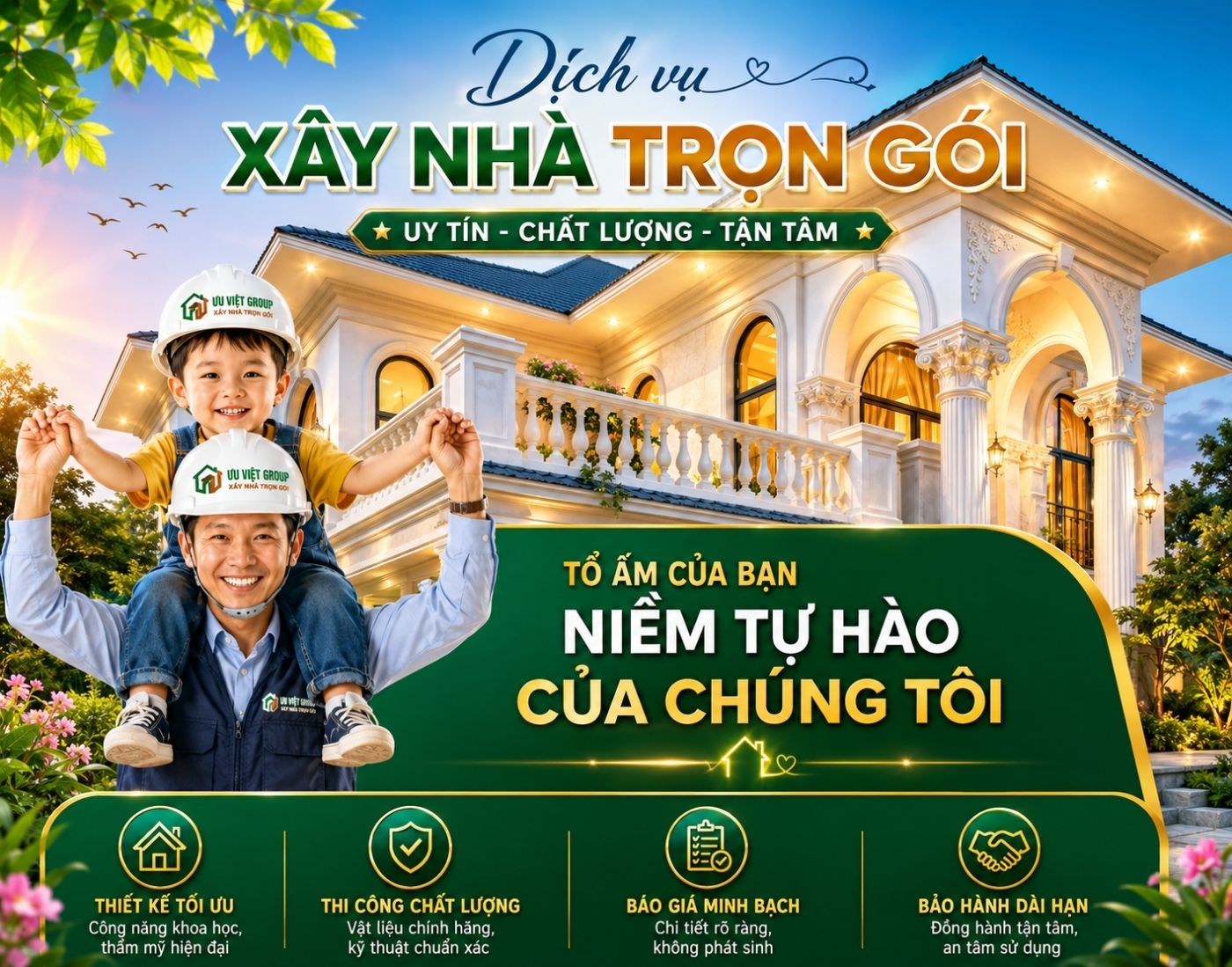 Dịch vụ xây nhà trọn gói TP.HCM