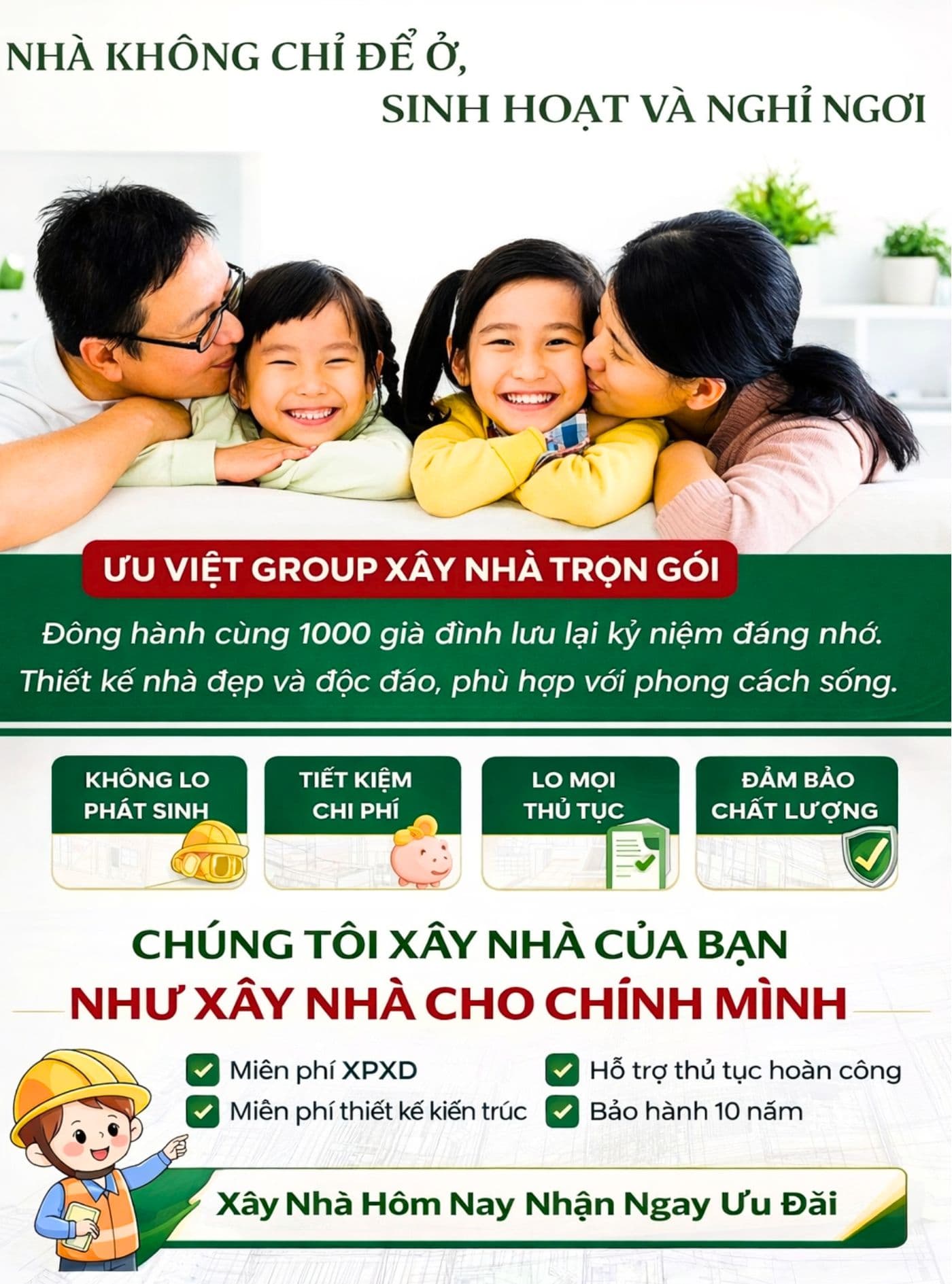 Xây nhà trọn gói tại TPHCM
