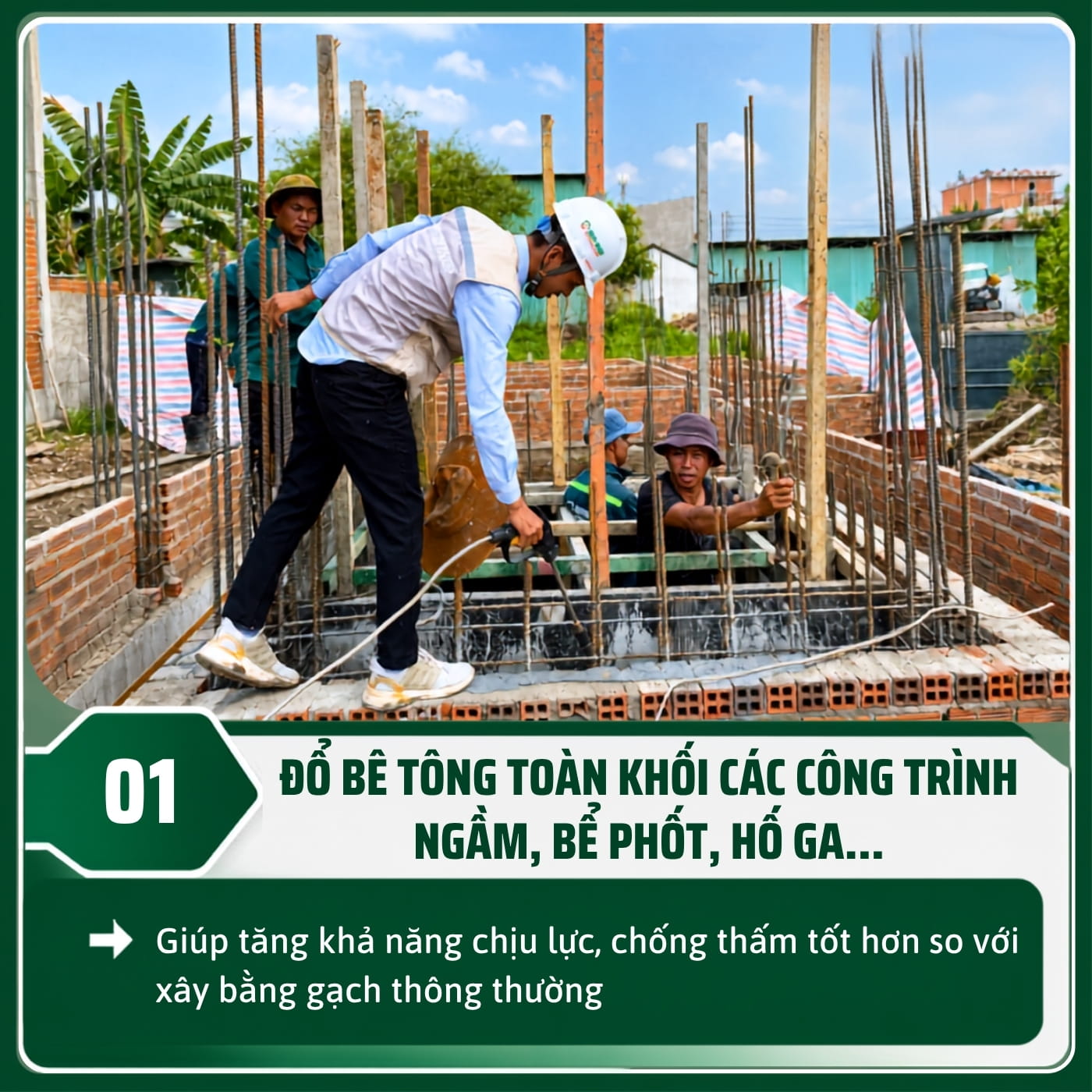 27 điểm khác biệt trong thi công