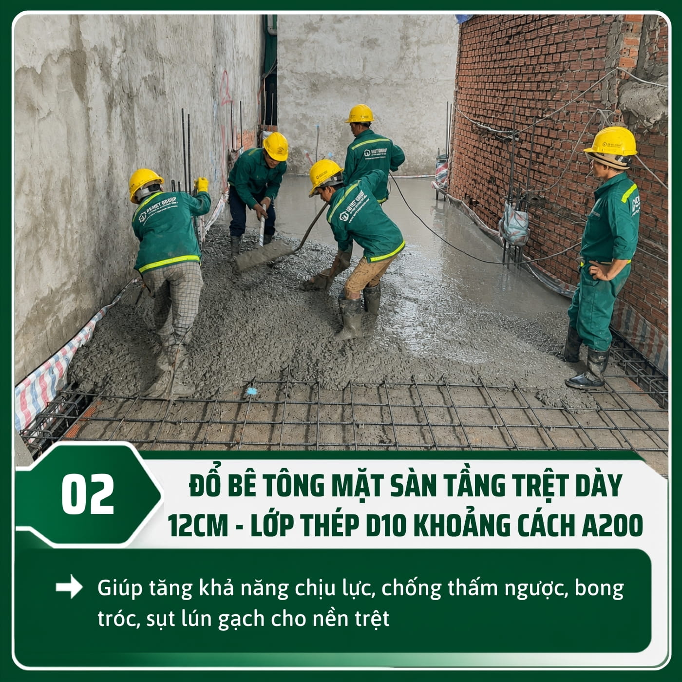 27 điểm khác biệt trong thi công