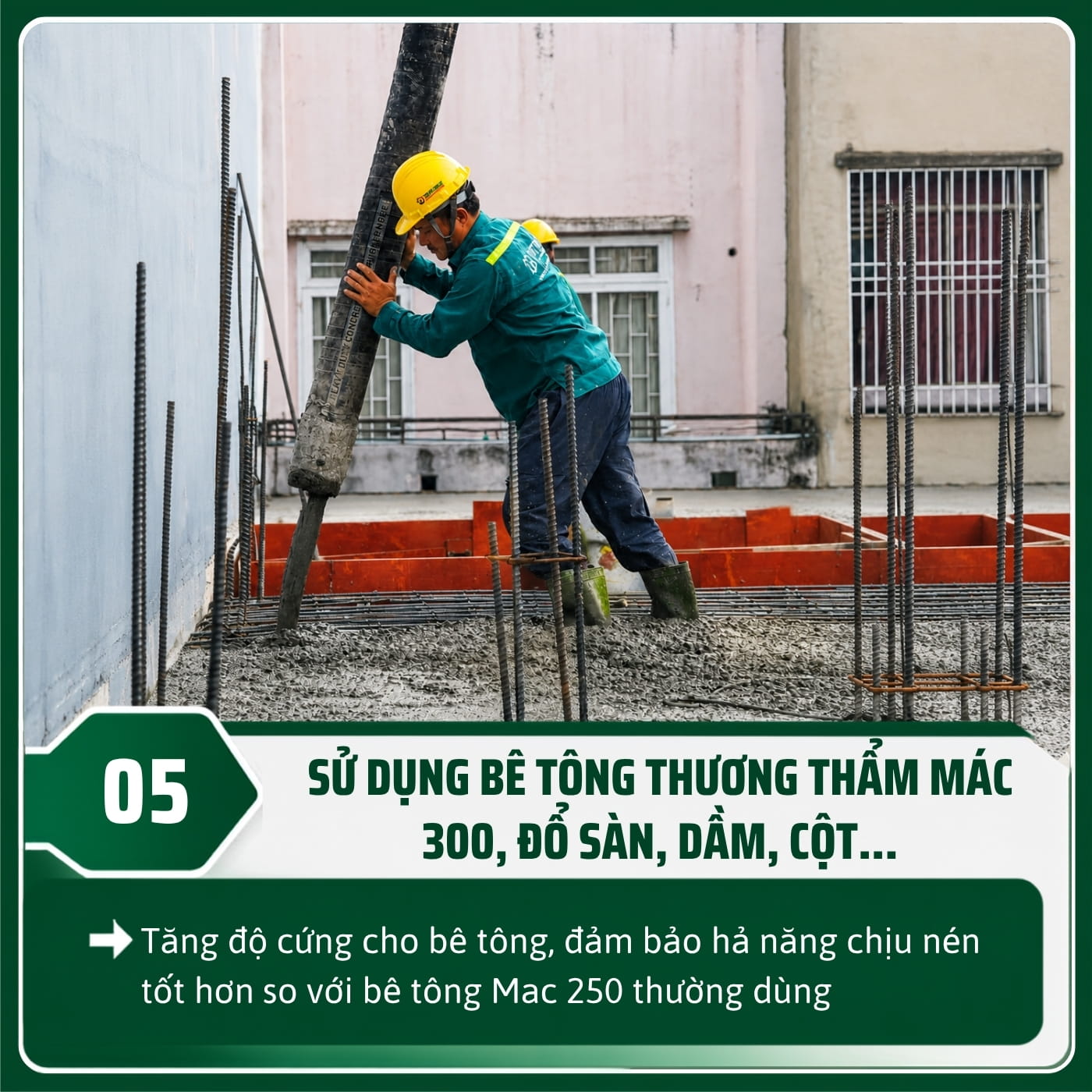 27 điểm khác biệt trong thi công