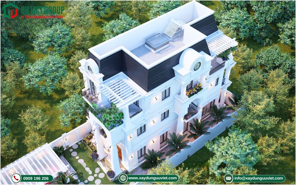 Mẫu biệt thự tân cổ điển