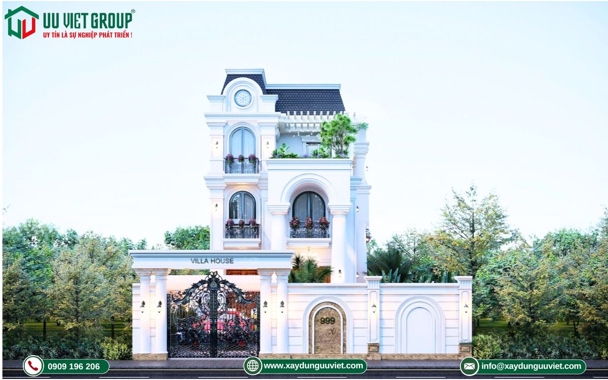 Mẫu biệt thự tân cổ điển