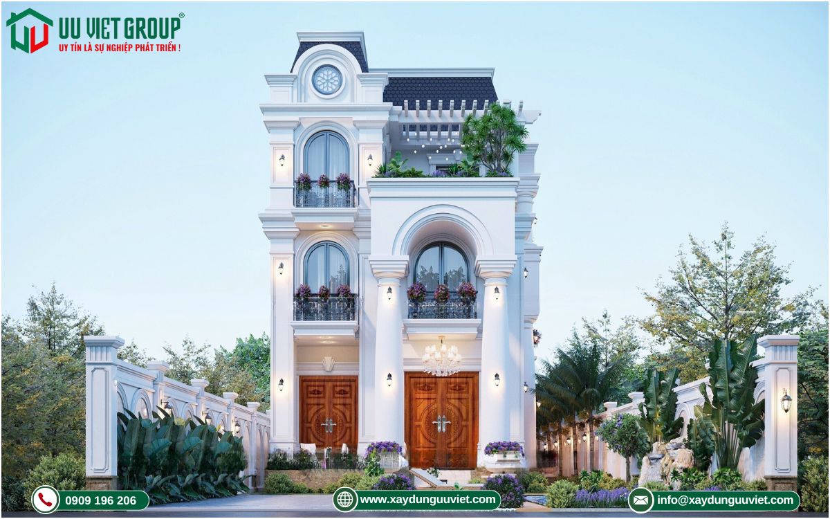 Mẫu biệt thự tân cổ điển