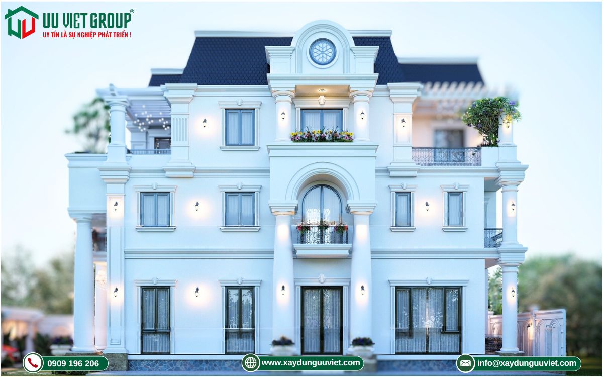 Mẫu biệt thự tân cổ điển