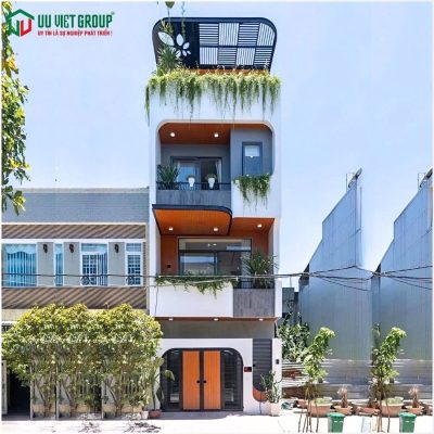 Hoàn thành nhà phố 1 trệt 2 lầu tum thang