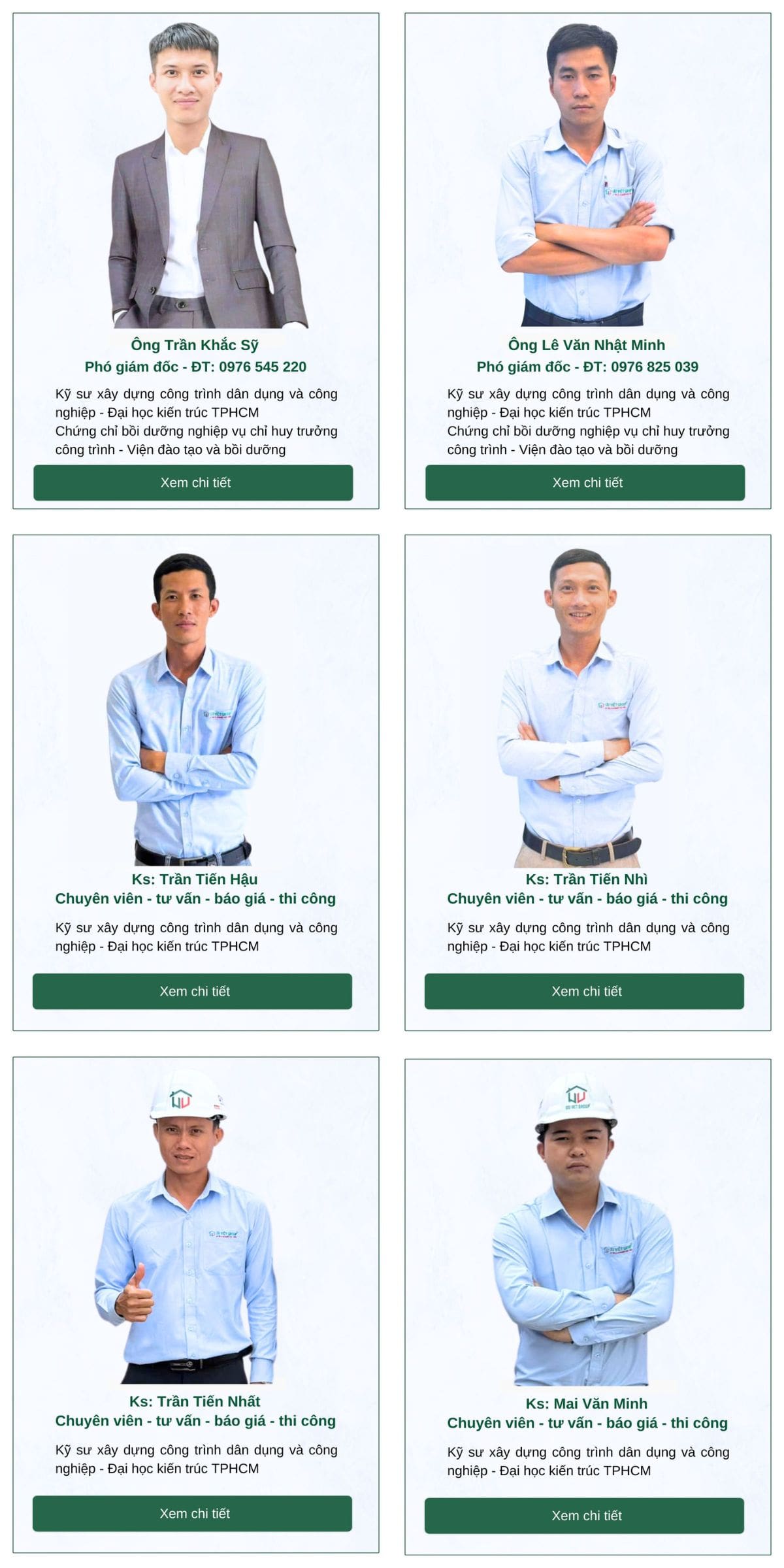 Nhân sự Ưu Việt Group