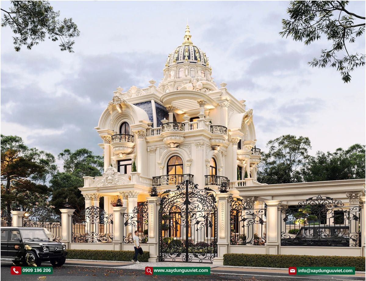 Mẫu biệt thự tân cổ điển