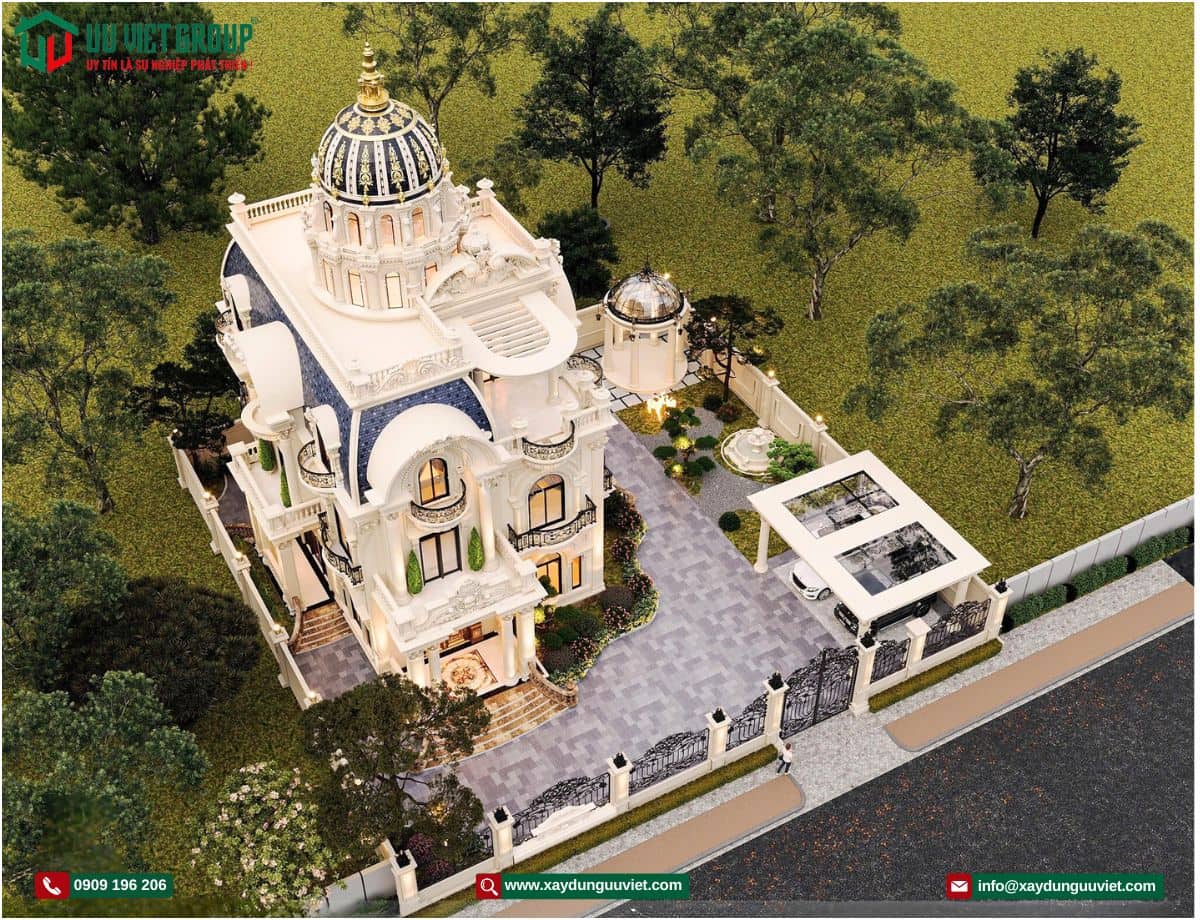 Mẫu biệt thự tân cổ điển
