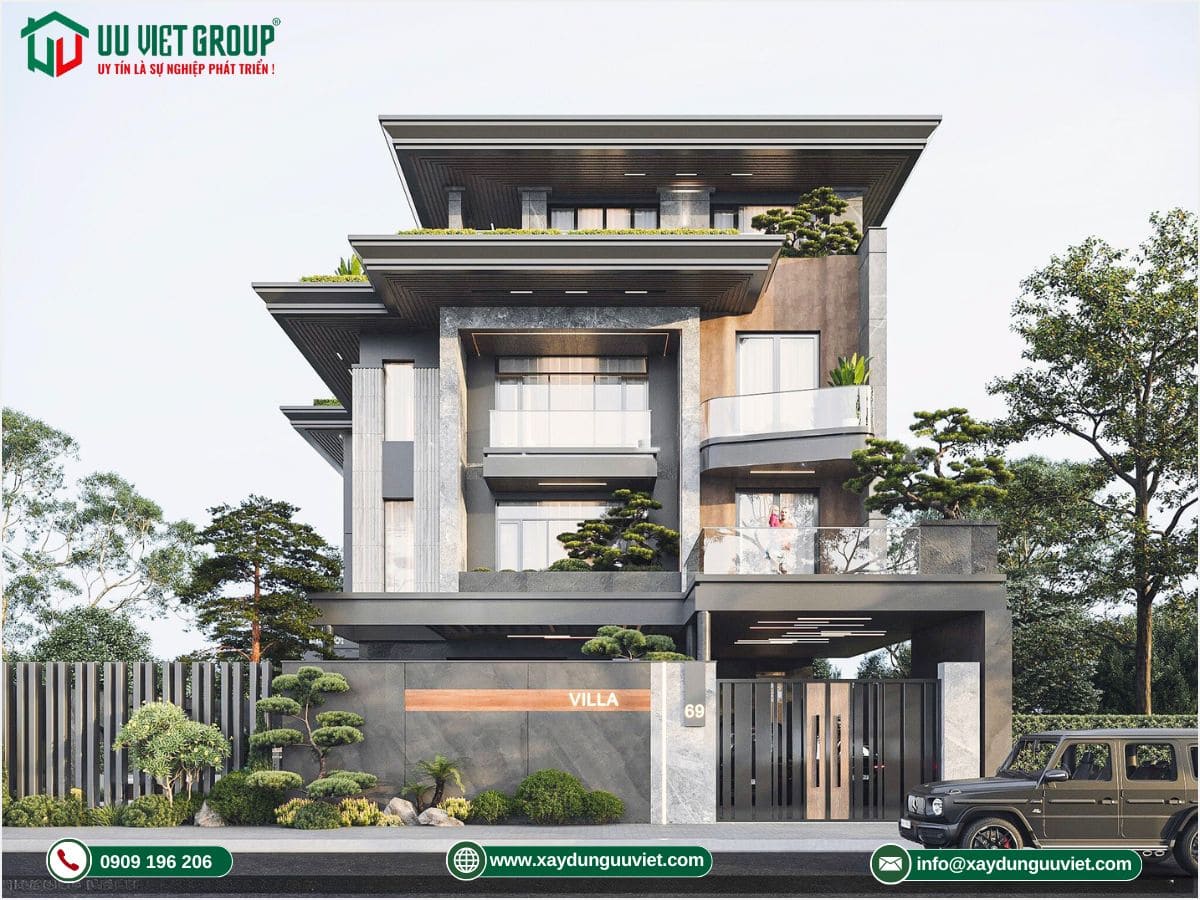 mẫu biệt thự hiện đại