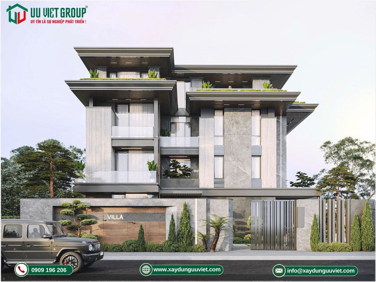 mẫu biệt thự hiện đại