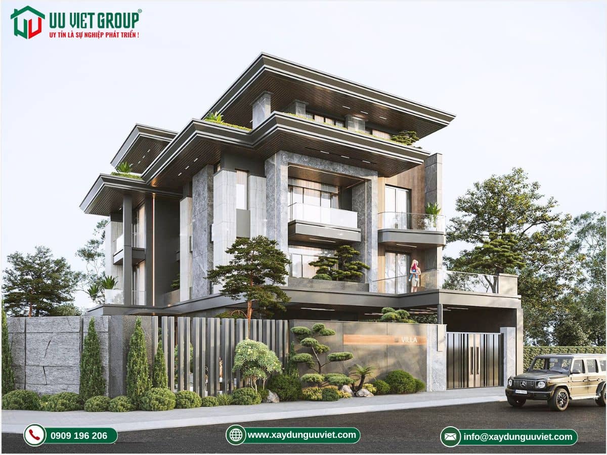 mẫu biệt thự hiện đại