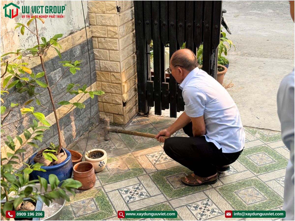 Cúng động thổ khởi công nhà mới