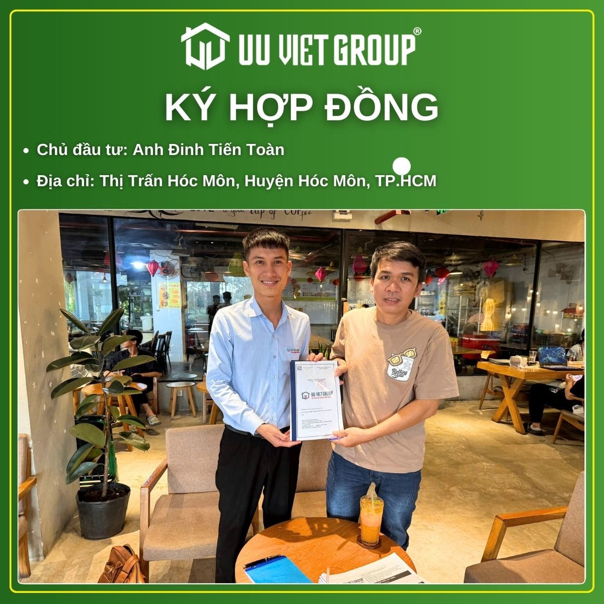 Ký hợp đồng xây dựng nhà