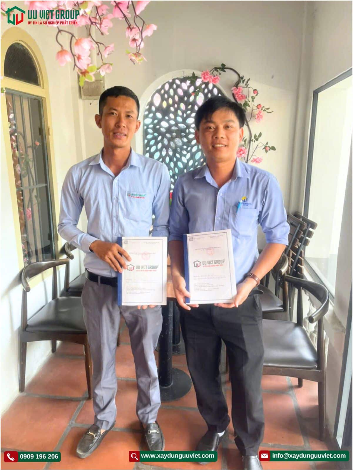 Ký hợp dồng xây nhà trọn gói