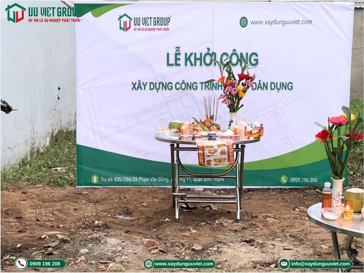 Khởi công nhà mới Long An