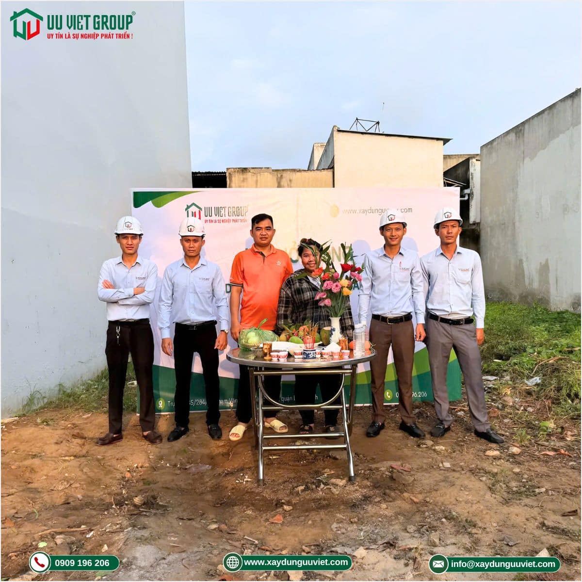 Khởi công nhà mới Long An