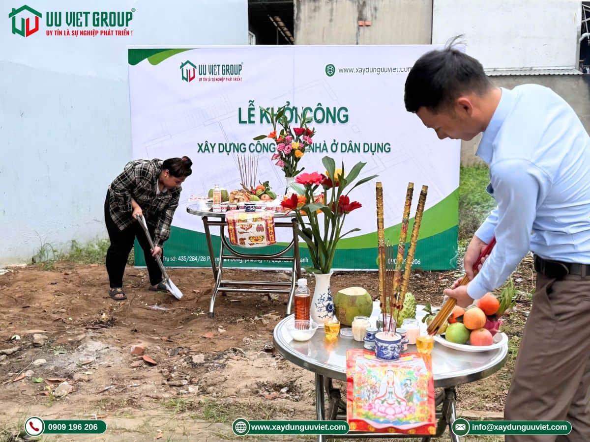 Khởi công nhà mới Long An
