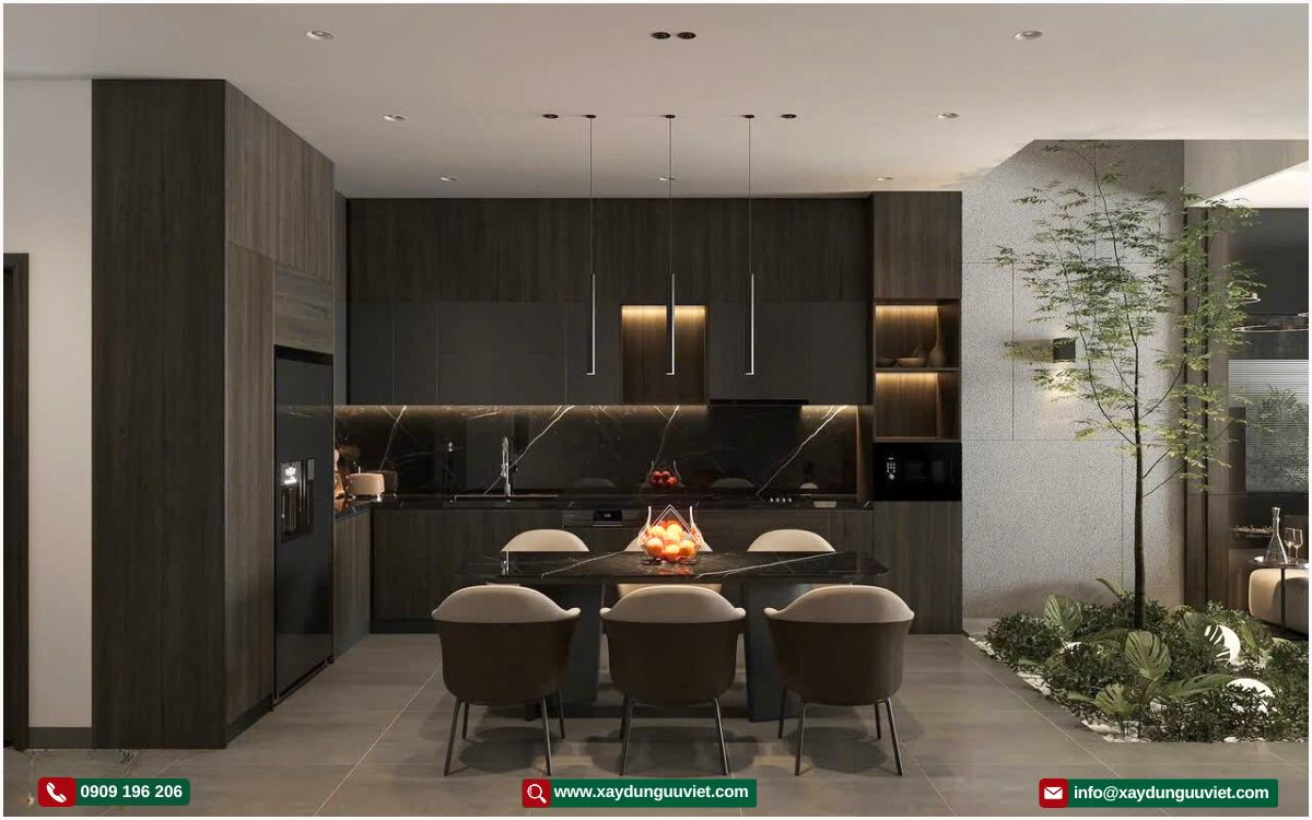 Nhà phố 1 trệt 2 lầu