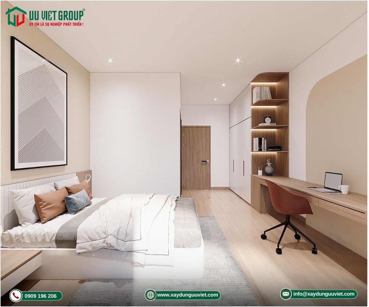 Nhà phố 1 trệt 2 lầu