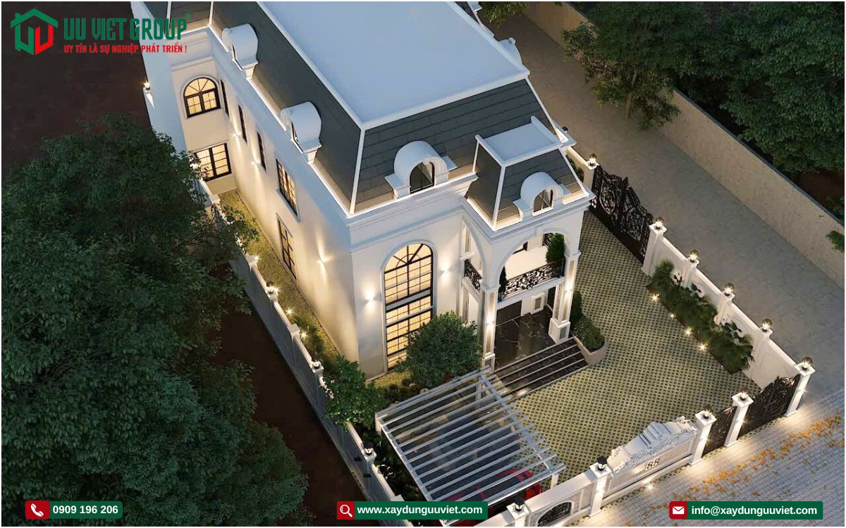Mẫu biệt thự tân cổ điển