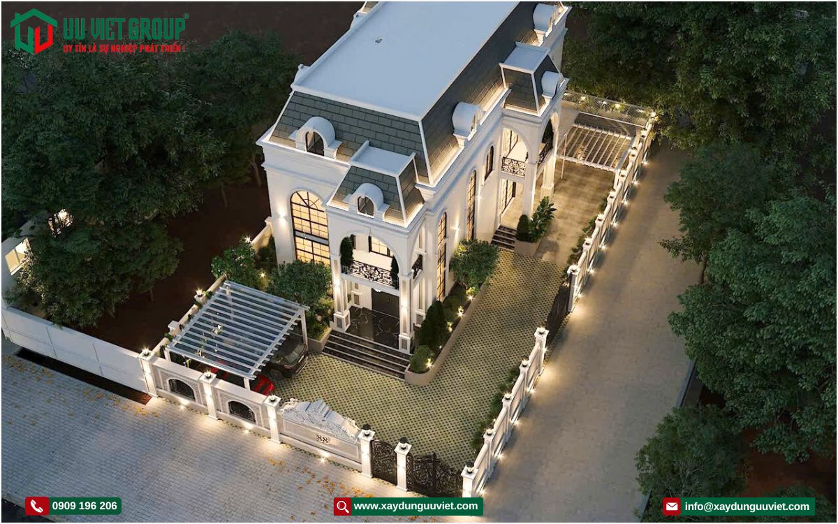 Mẫu biệt thự tân cổ điển