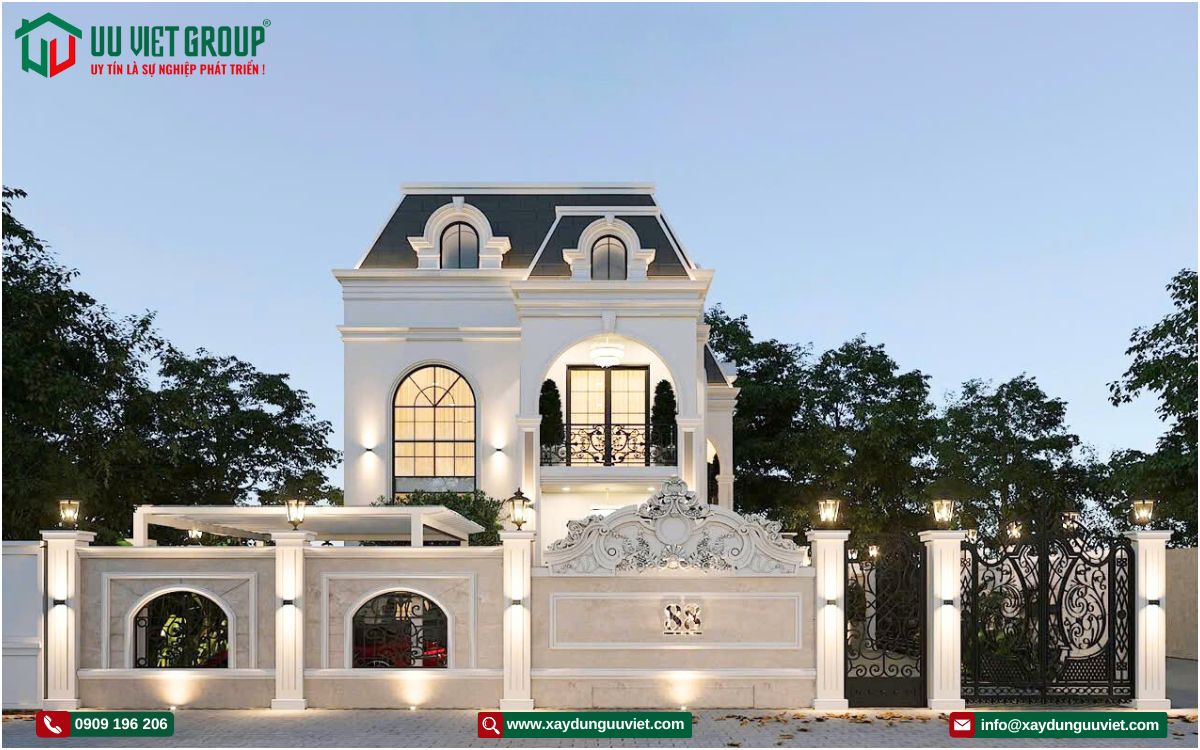 Mẫu biệt thự tân cổ điển