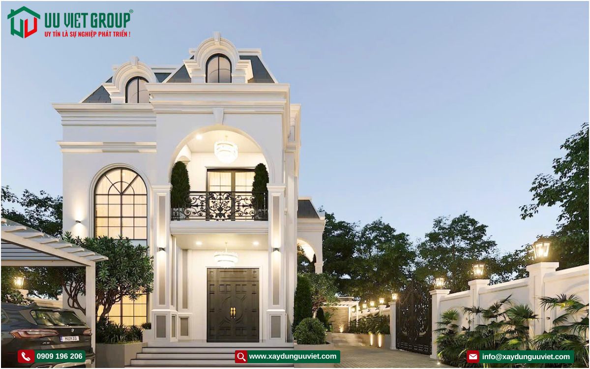 Mẫu biệt thự tân cổ điển