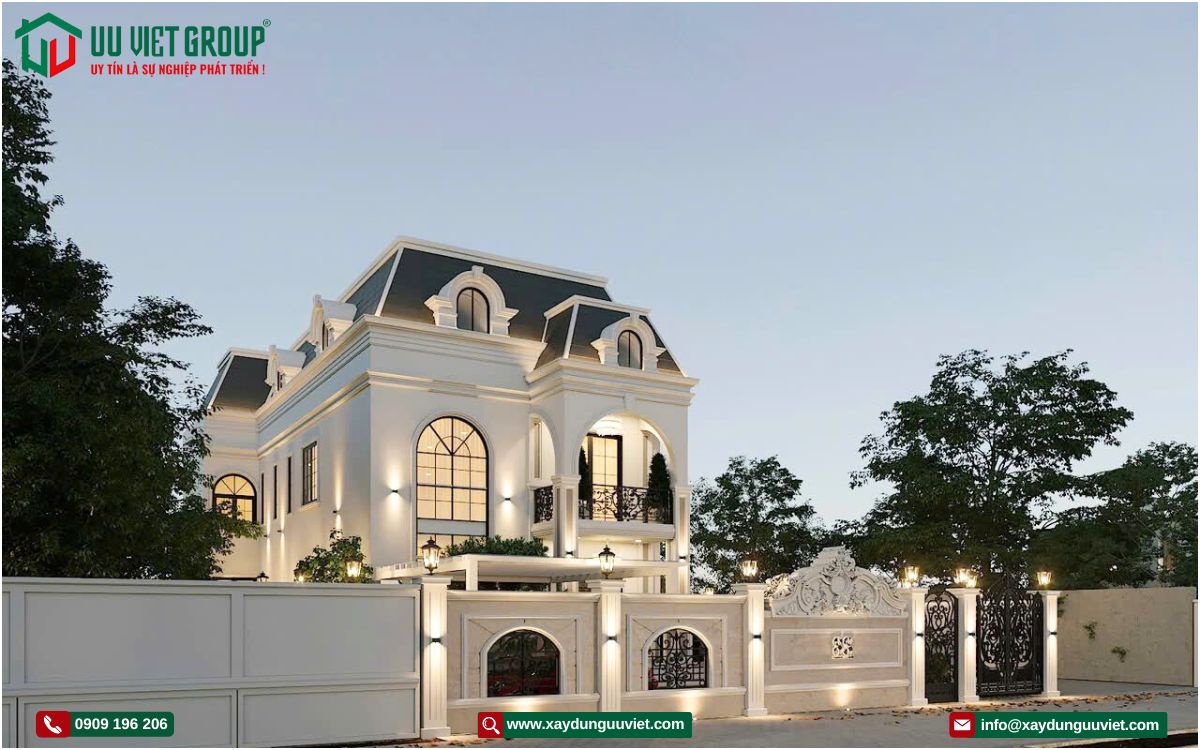 Mẫu biệt thự tân cổ điển