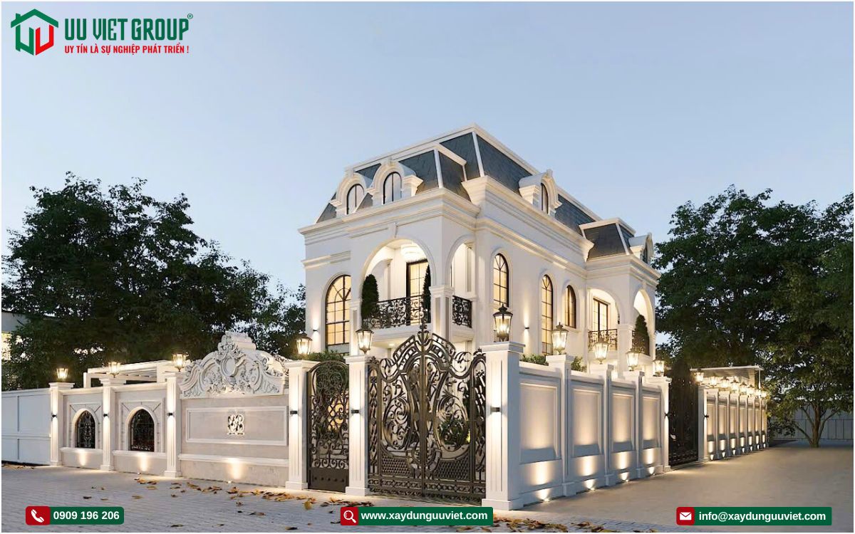 Mẫu biệt thự tân cổ điển