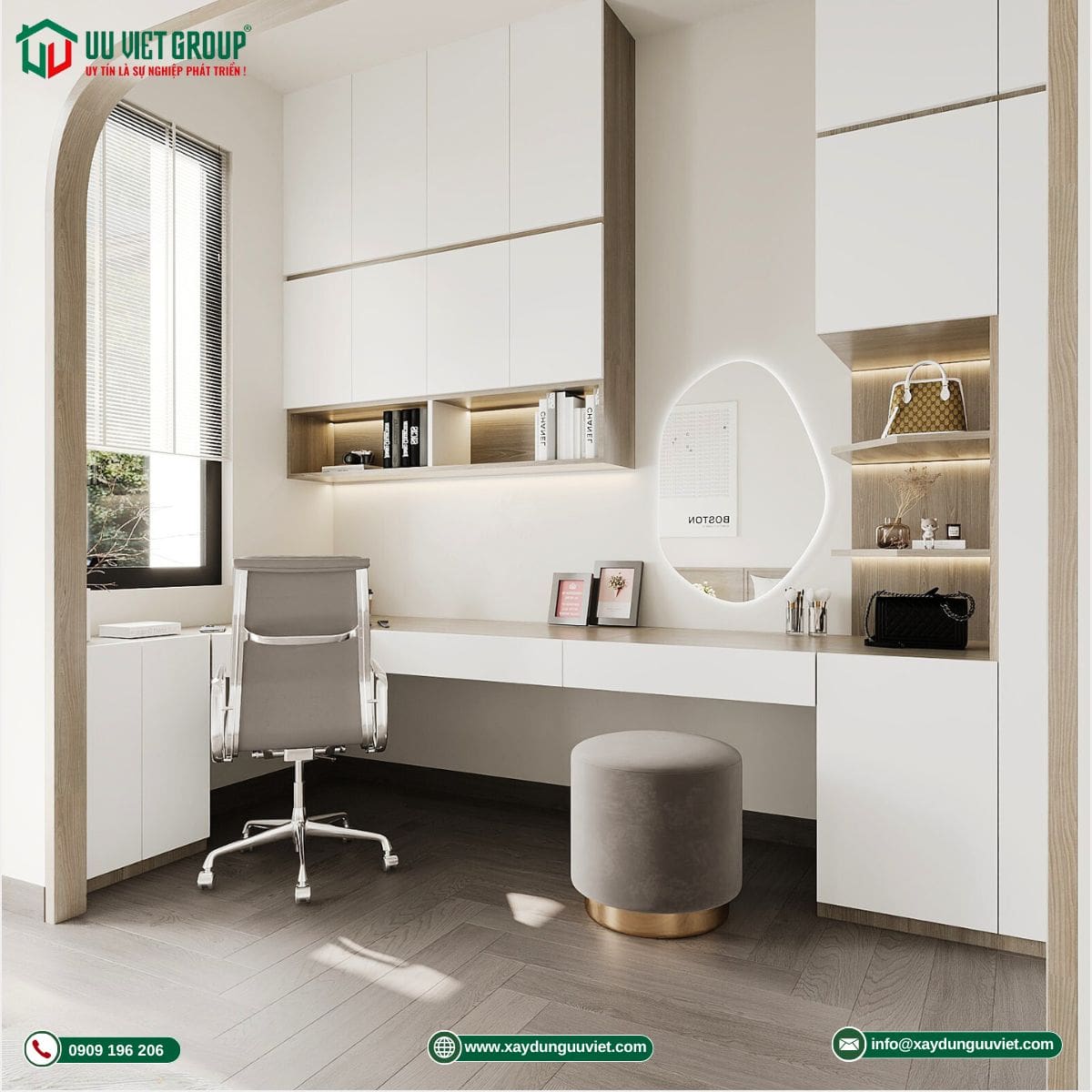 Mẫu nhà phố 1 trệt 2 lầu