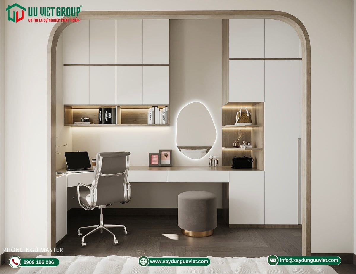 Mẫu nhà phố 1 trệt 2 lầu