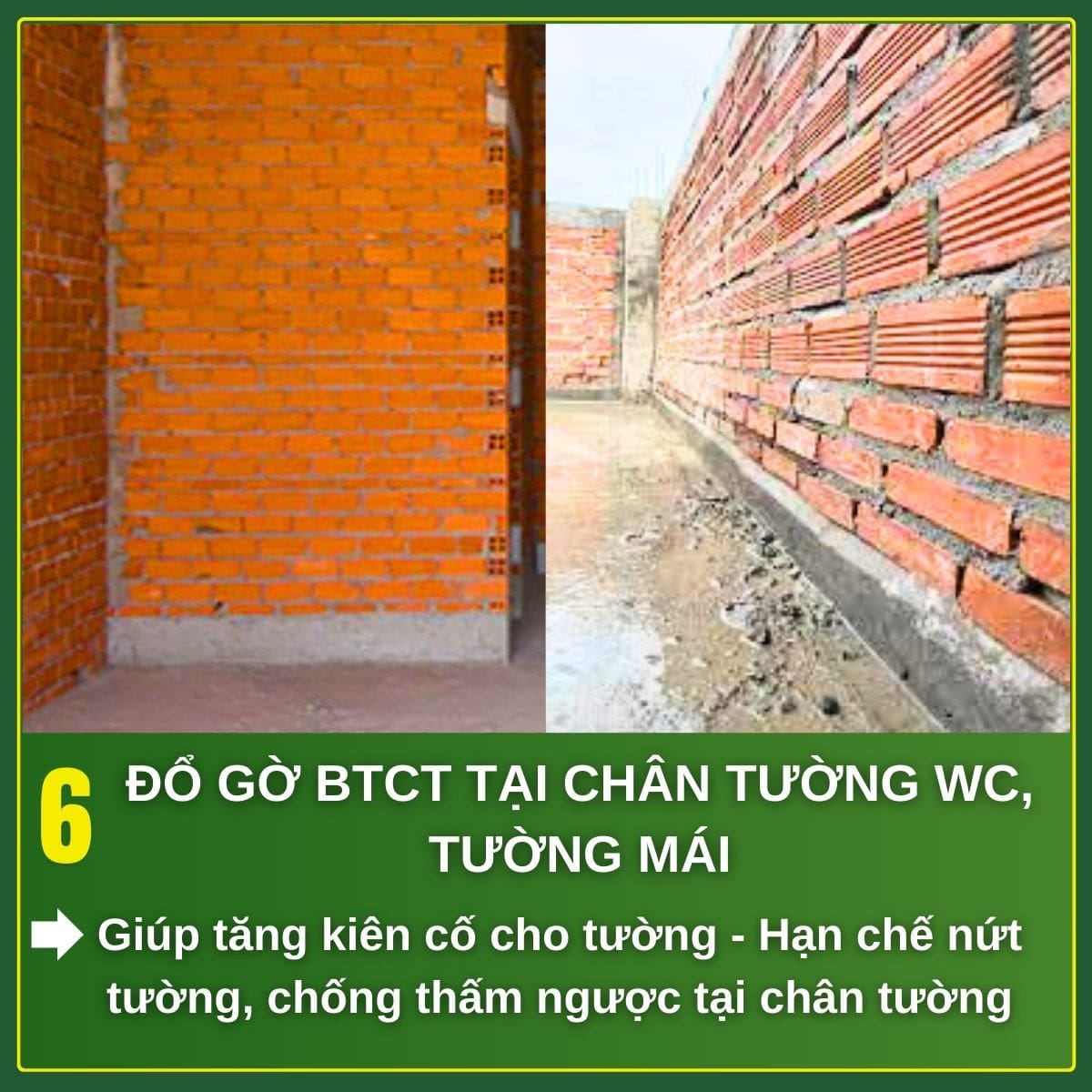 áp dụng thi công phần thô