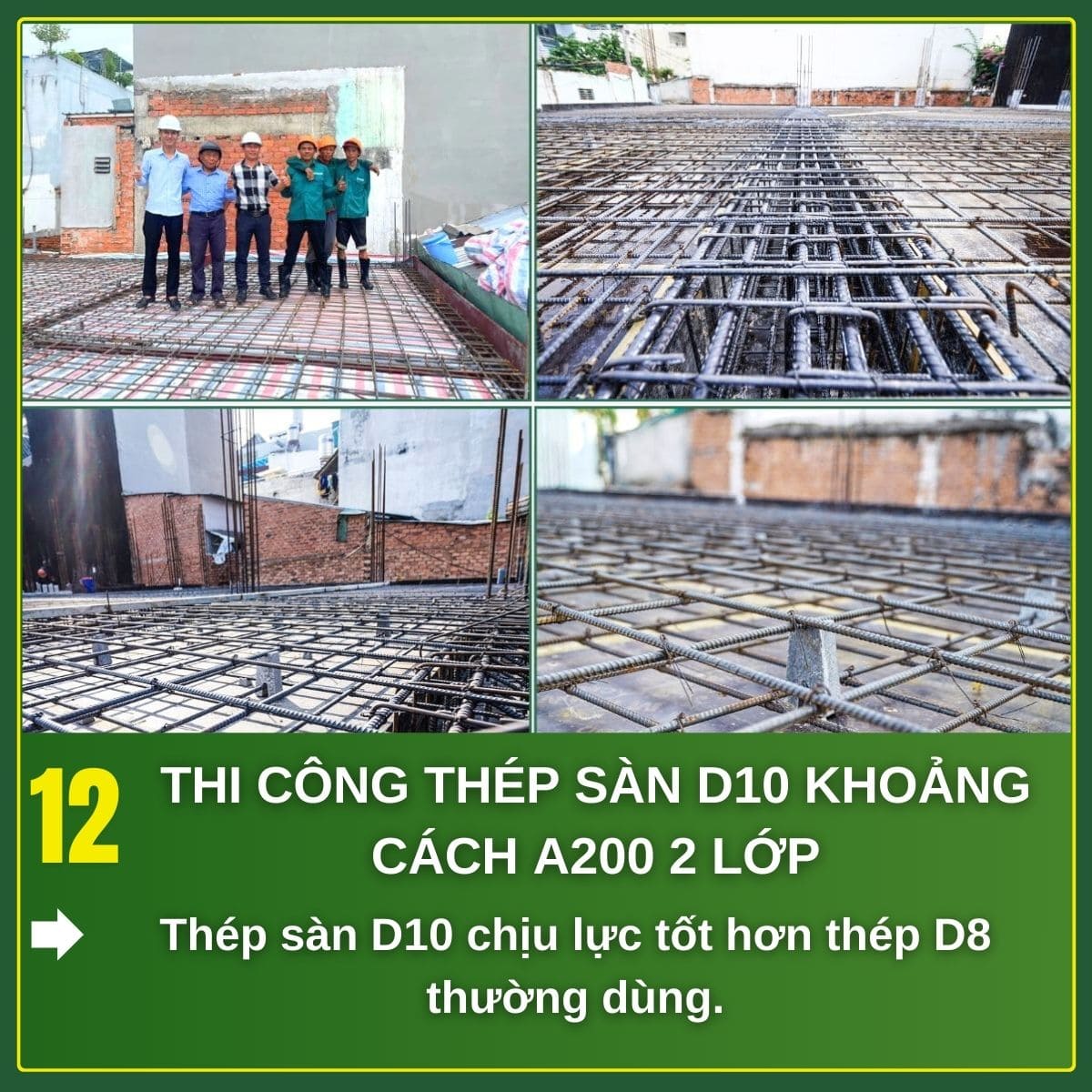 áp dụng thi công phần thô
