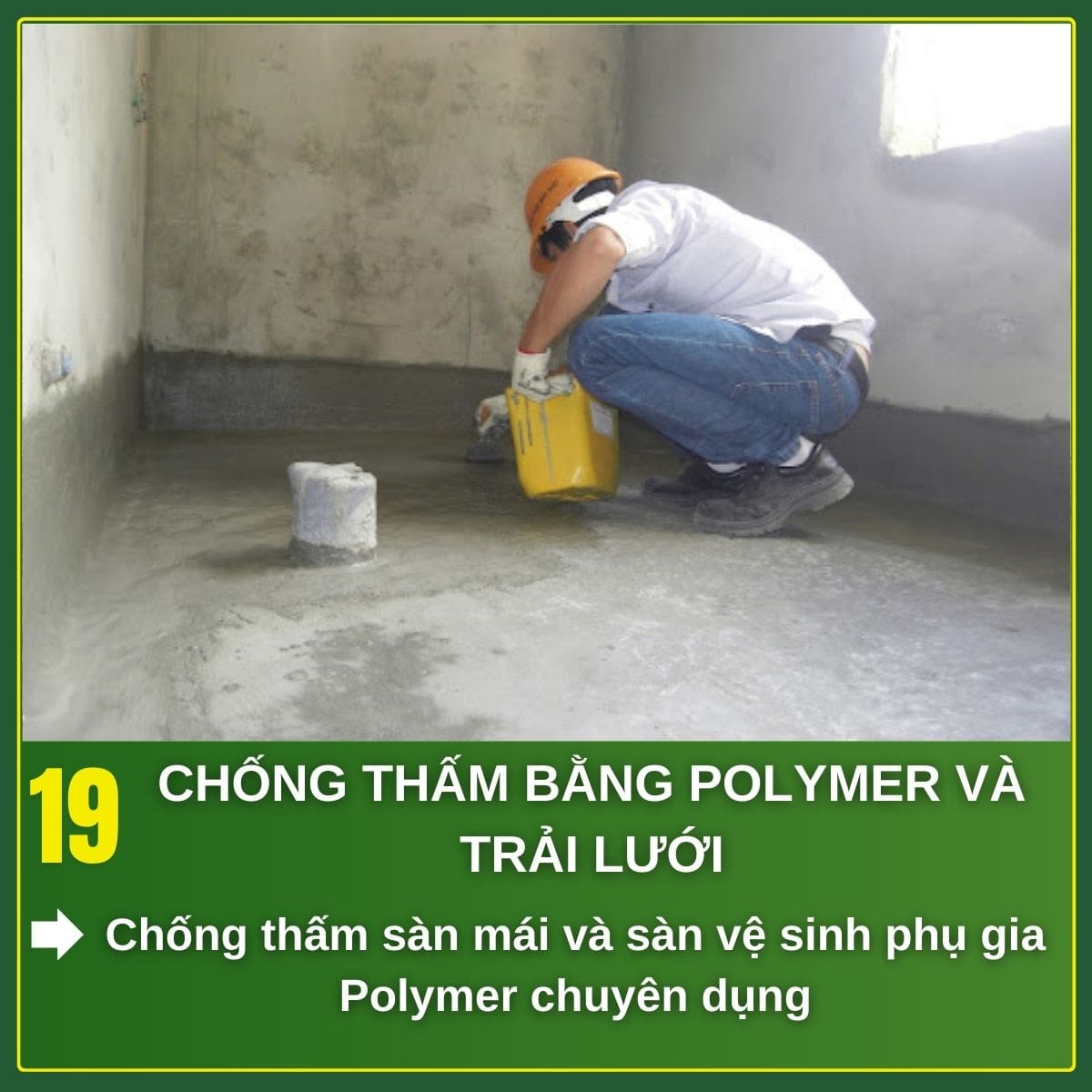 áp dụng thi công phần thô