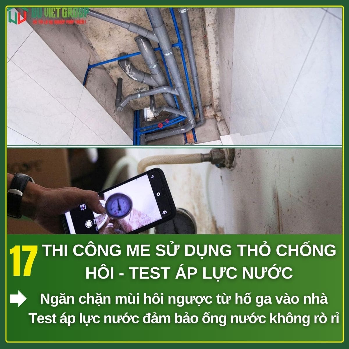 áp dụng thi công phần thô