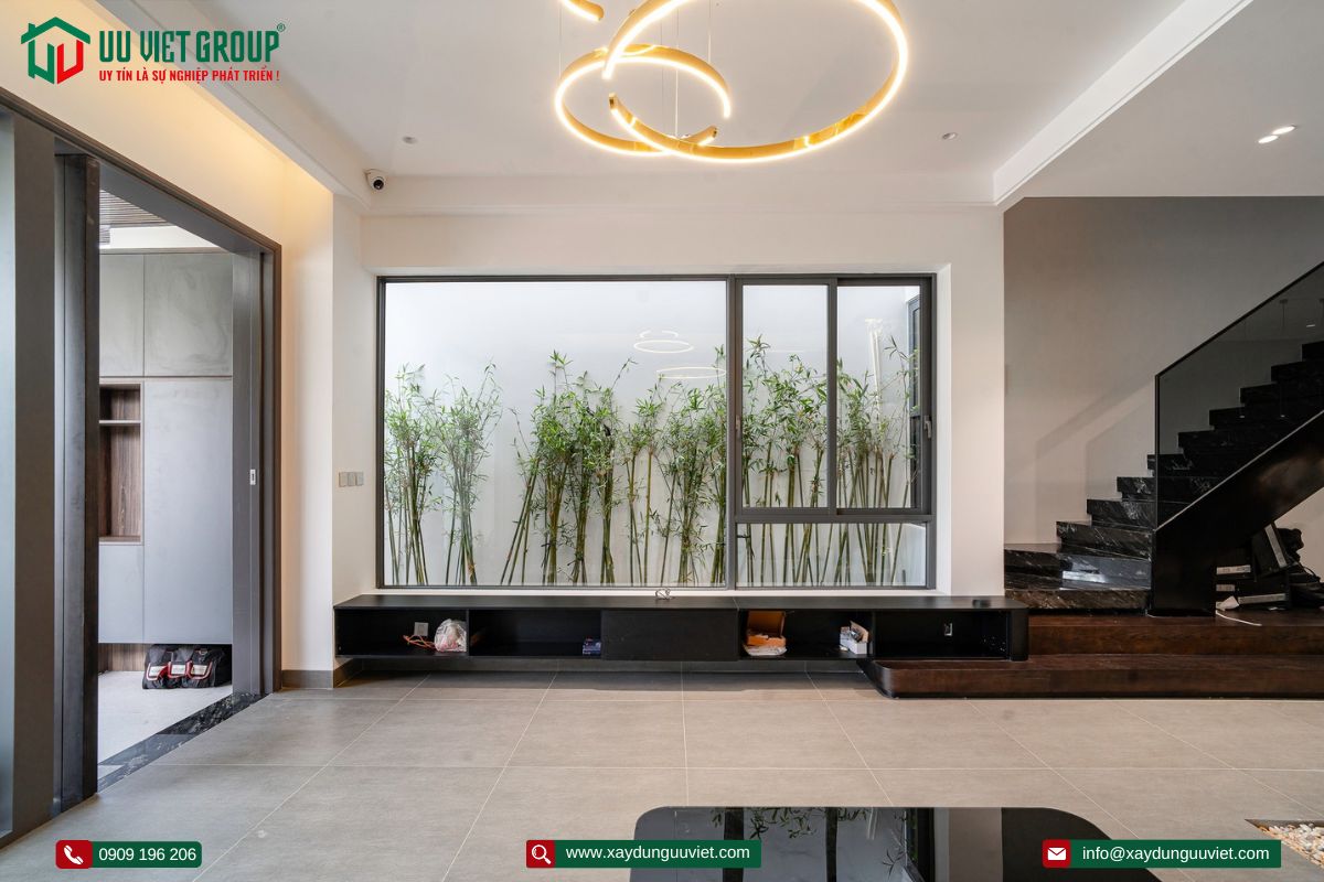 Hoàn thành nhà phố hiện đại
