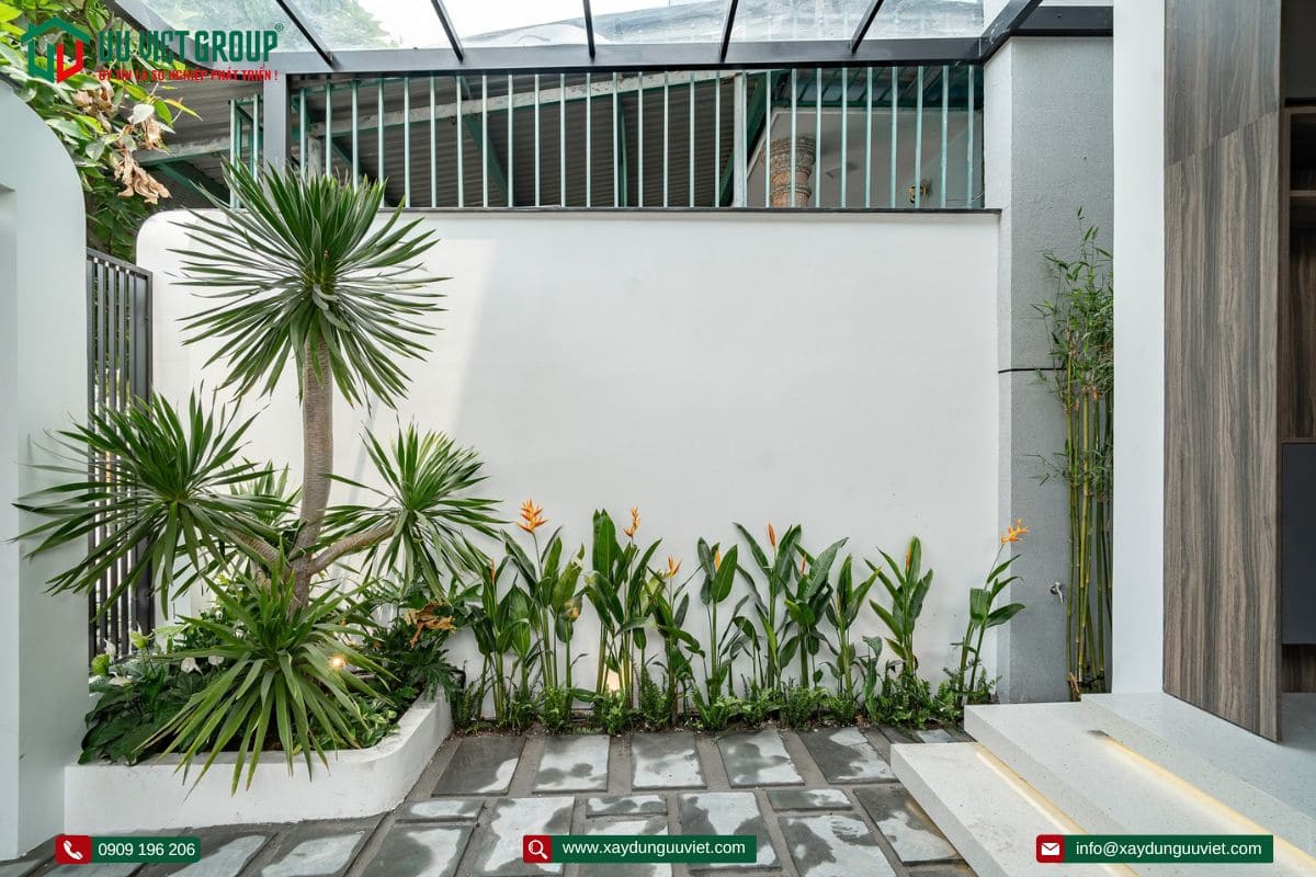 Hoàn thành nhà phố hiện đại