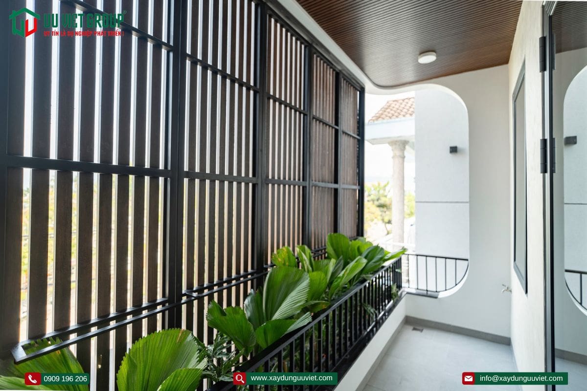 Hoàn thành nhà phố hiện đại