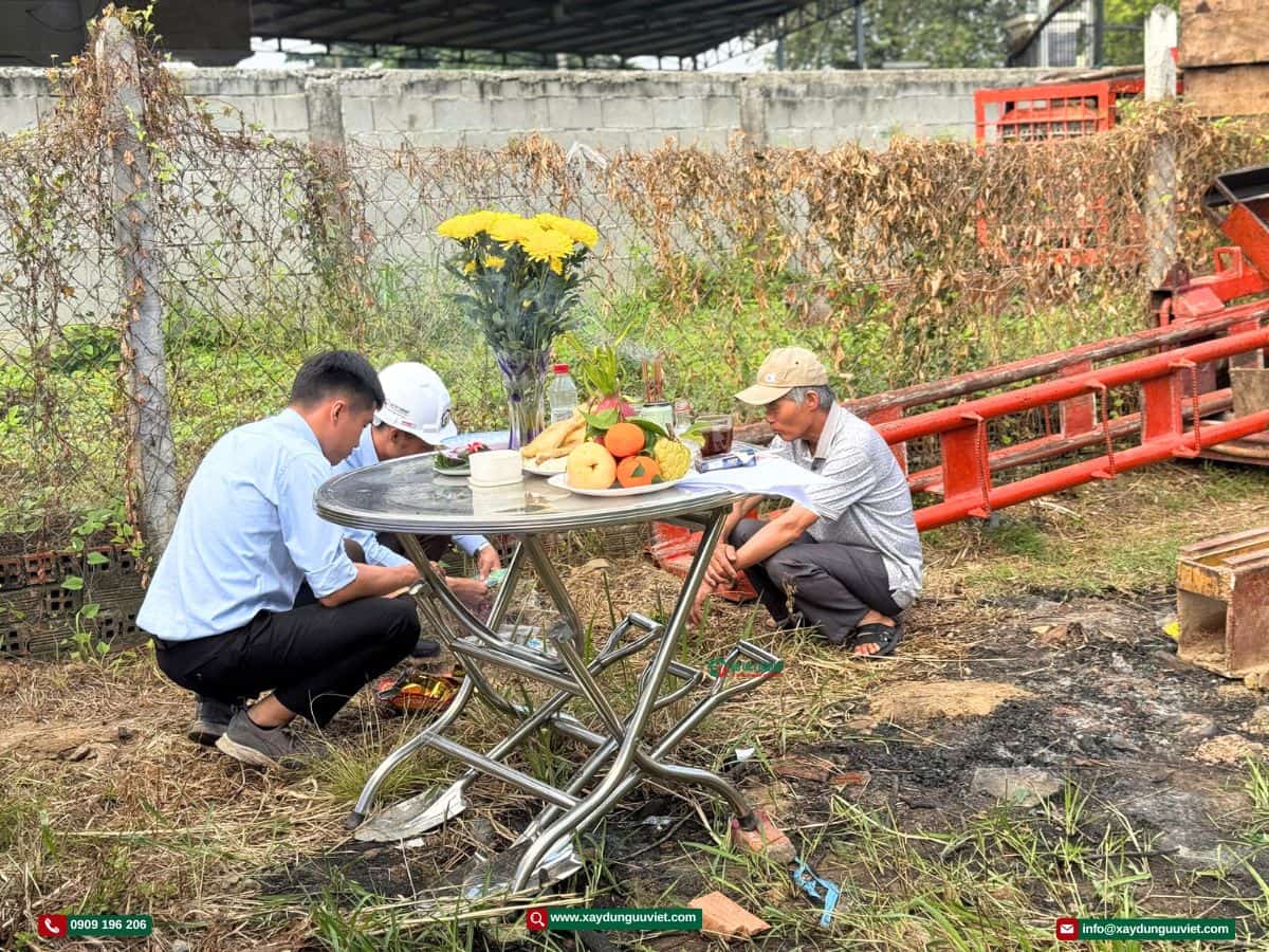 Khởi công xây nhà mới tại Hóc Môn