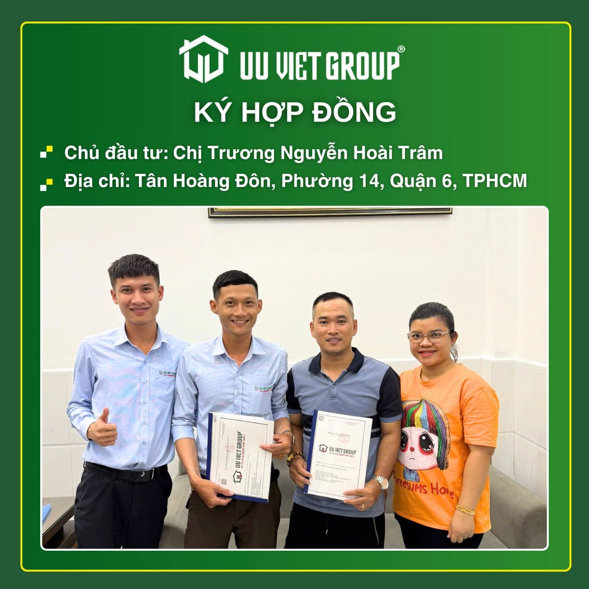 Ký 2 hợp đồng mới
