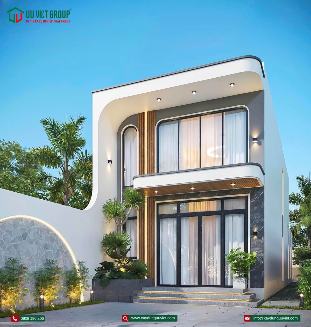 Nhà gác lững hiện đại