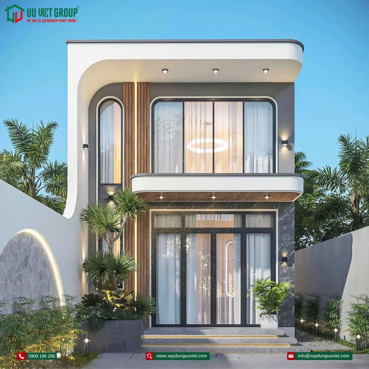 Nhà gác lững hiện đại